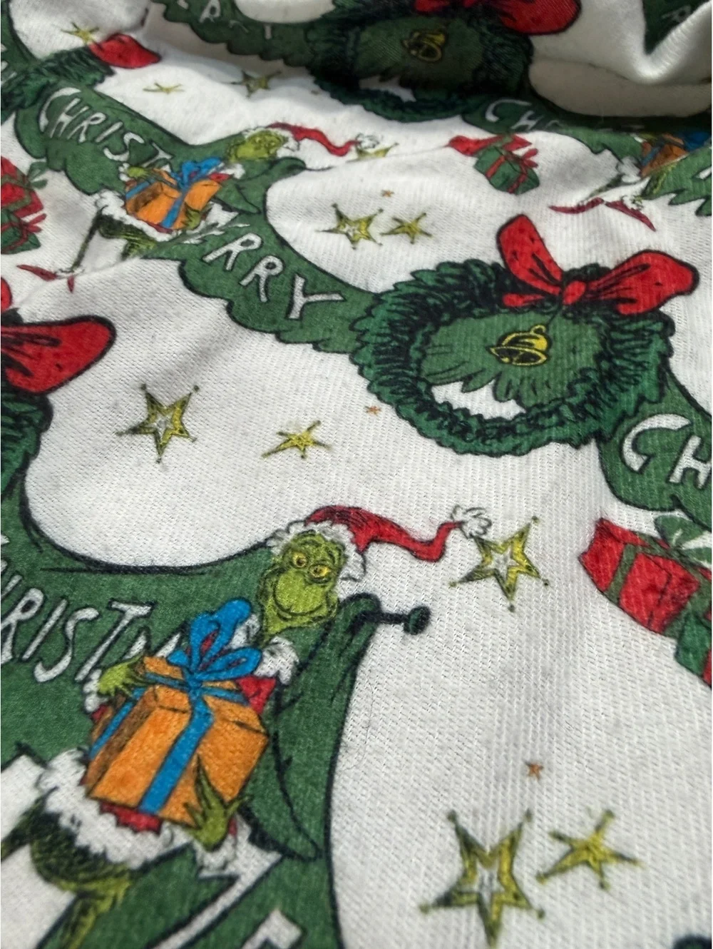 Pottery Barn Kids Adults The Grinch Christmas Pajama Pants XL
